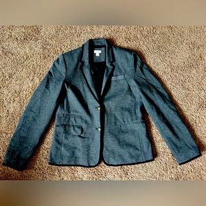 J Crew grey and black blazer, size 12